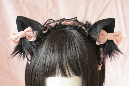 Free Shipping For Hivava Maid Cafe Fairycore Hat & Hair Accessories Set