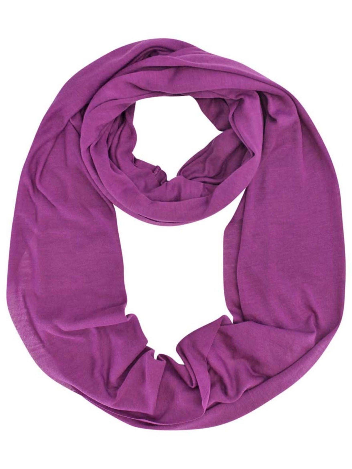 Jersey Knit Infinity Neck Scarf