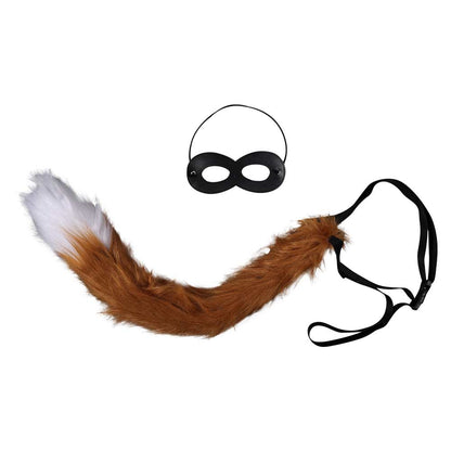 Free Shipping For_uss in Boots Movie Cat Kids Children Cosplay Tail And Eyemask Halloween Carnival Costume Accessories