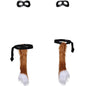 Free Shipping For_uss in Boots Movie Cat Kids Children Cosplay Tail And Eyemask Halloween Carnival Costume Accessories