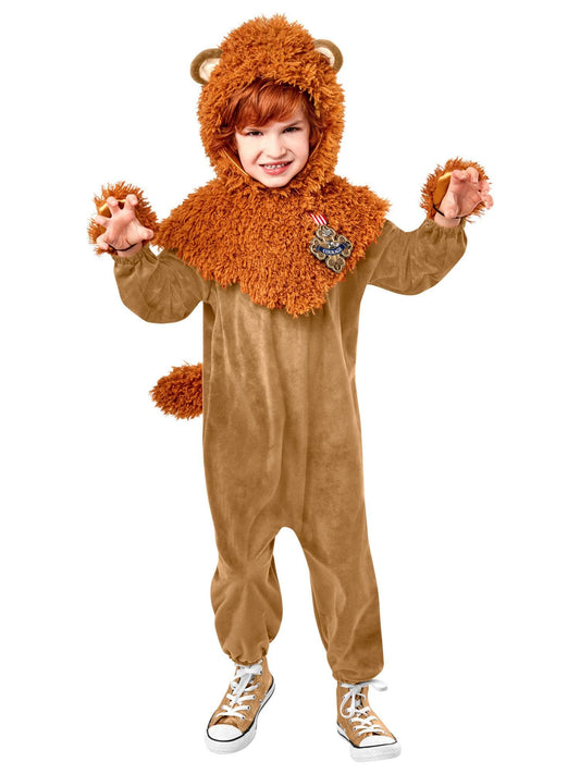 Free Shipping For Kids' Wizard Of Oz Cowardly Lion Costume