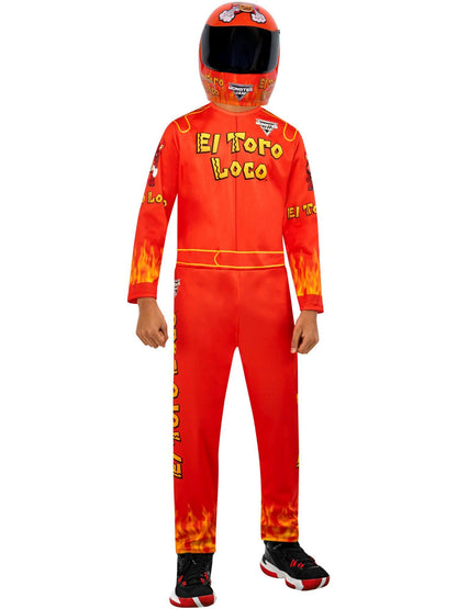 Free Shipping For Monster Jam El Toro Loco Kids Costume