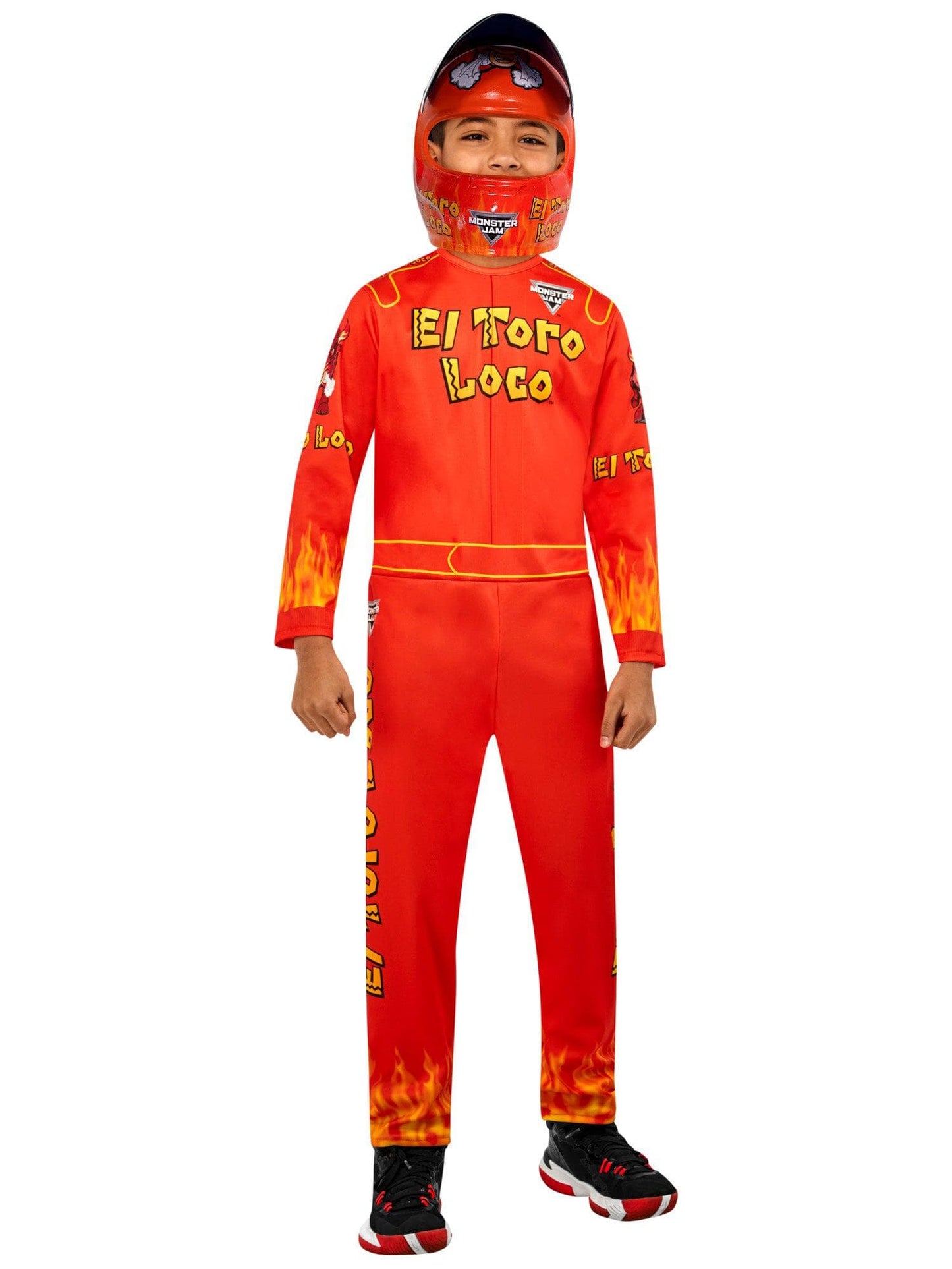 Free Shipping For Monster Jam El Toro Loco Kids Costume