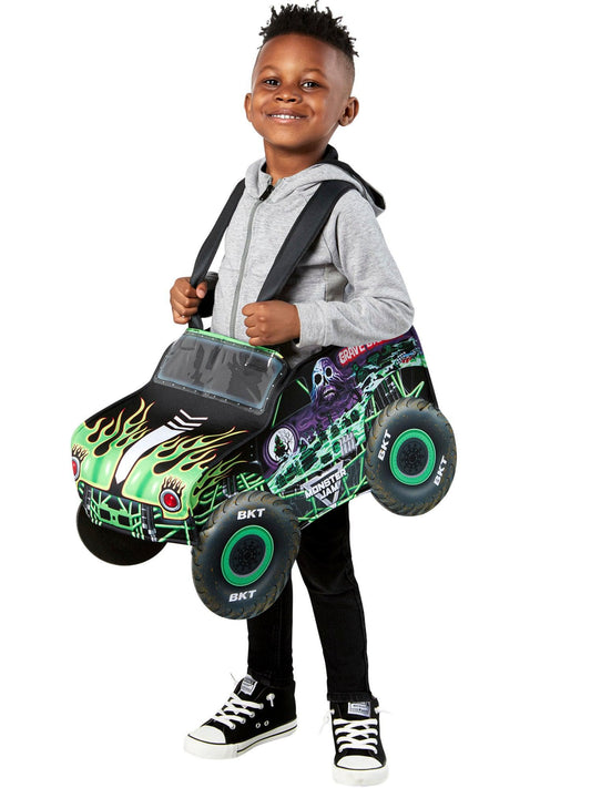 Free Shipping For Monster Jam Grave Digger Toddler Costume