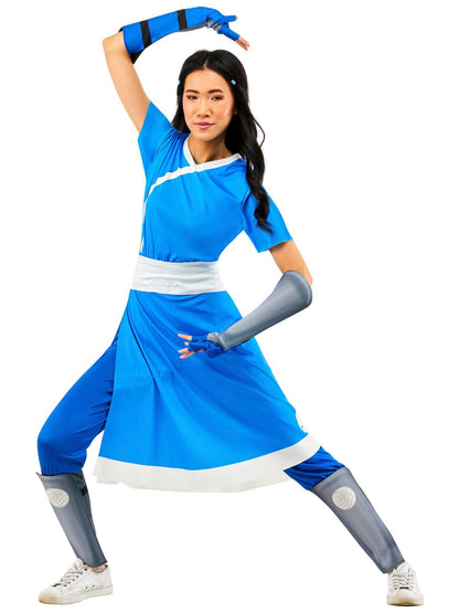 Free Shipping For Women's Avatar: The Last Airbender Katara Costume