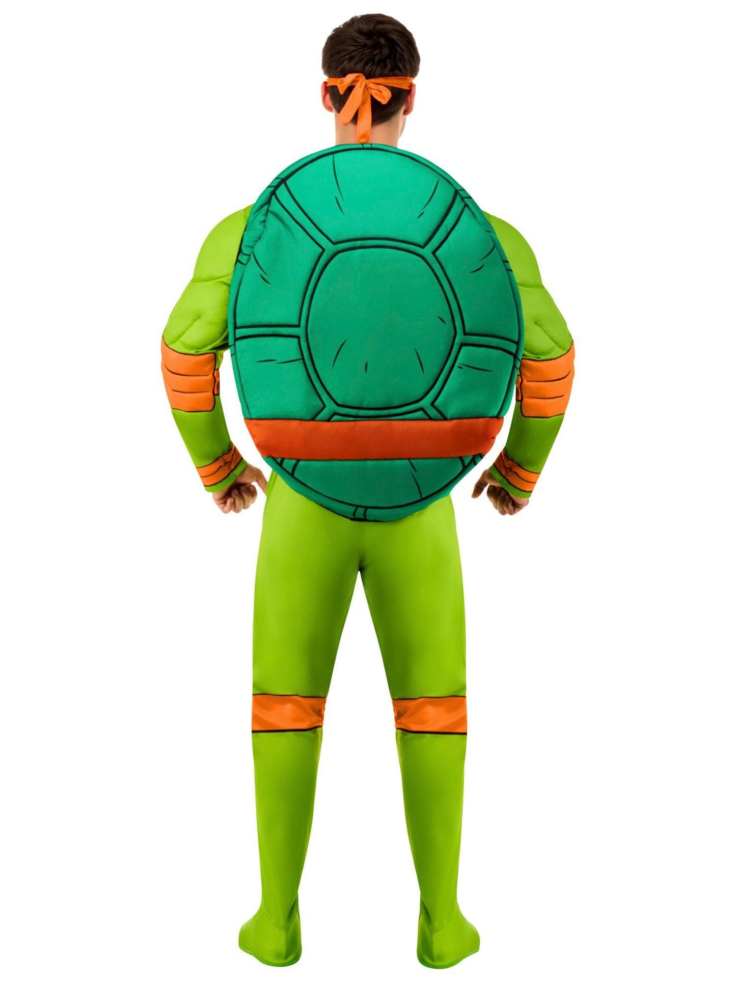 Free Shipping For Teenage Mutant Ninja Turtles Deluxe Michelangelo Adult Costume