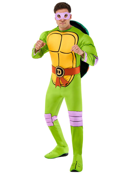 Free Shipping For Teenage Mutant Ninja Turtles Deluxe Donatello Adult Costume