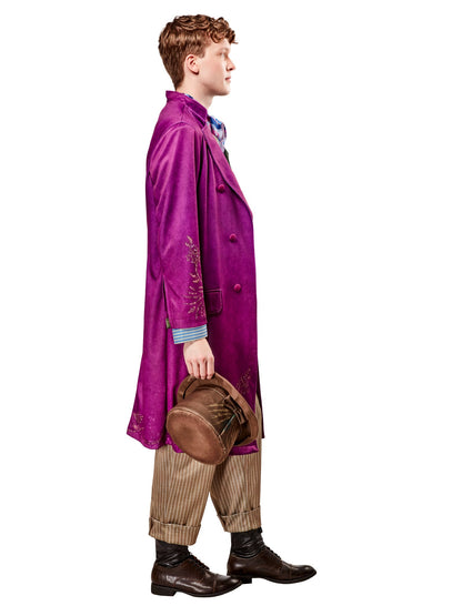 Free Shipping For Men's Wonka Movie Willy Wonka Costume