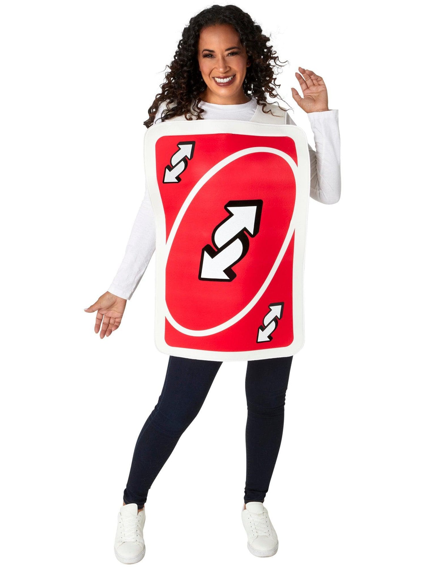 Free Shipping For Mattel Games Uno Reverse Adult Costume