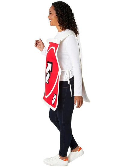 Free Shipping For Mattel Games Uno Reverse Adult Costume