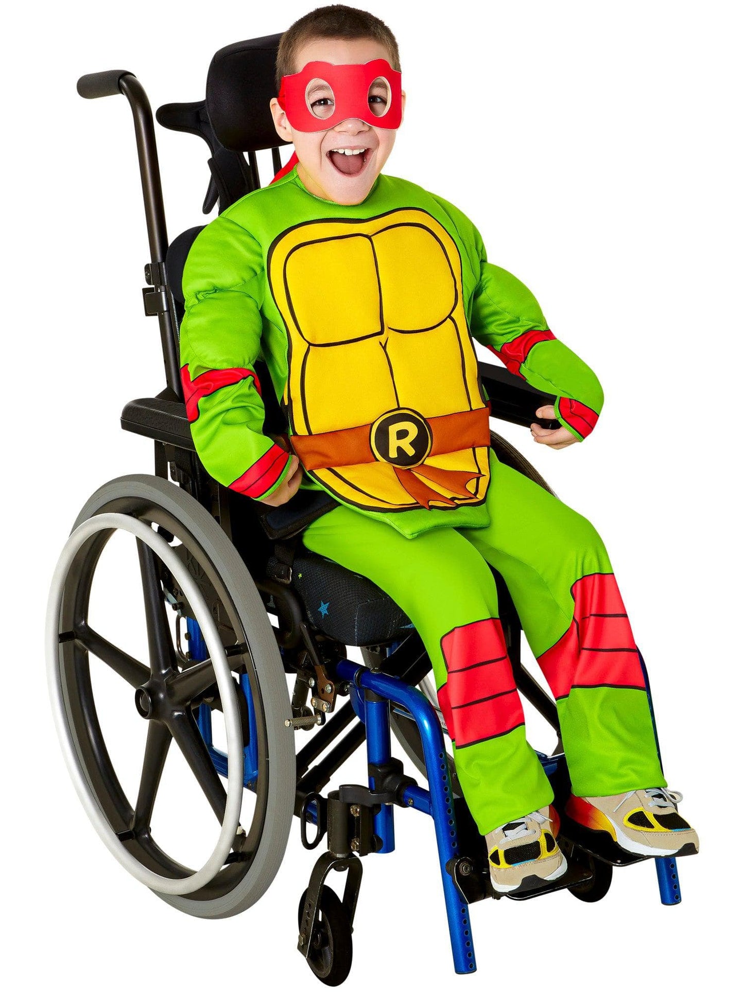 Free Shipping For Teenage Mutant Ninja Turtles Raphael Kids Adaptive Costume