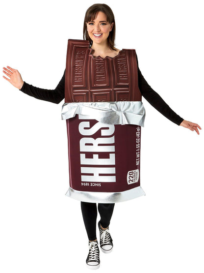 Free Shipping For Hershey Chocolate Bar Adult Costume