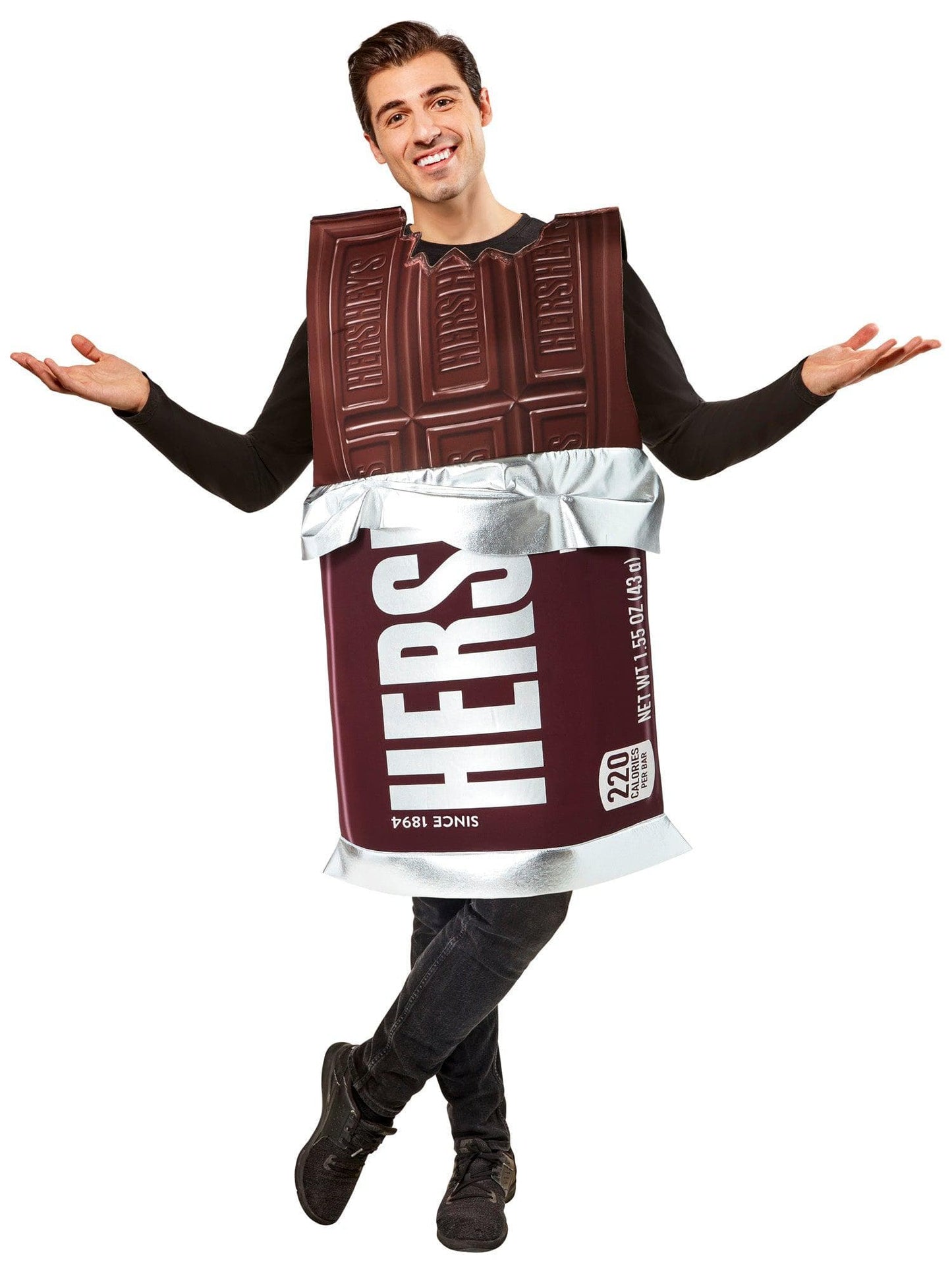 Free Shipping For Hershey Chocolate Bar Adult Costume