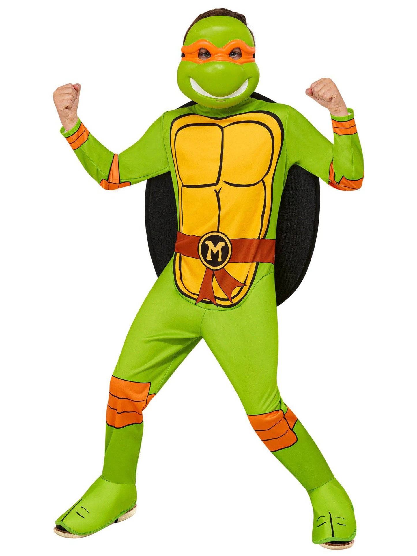 Free Shipping For Teenage Mutant Ninja Turtles Michelangelo Kids Costume