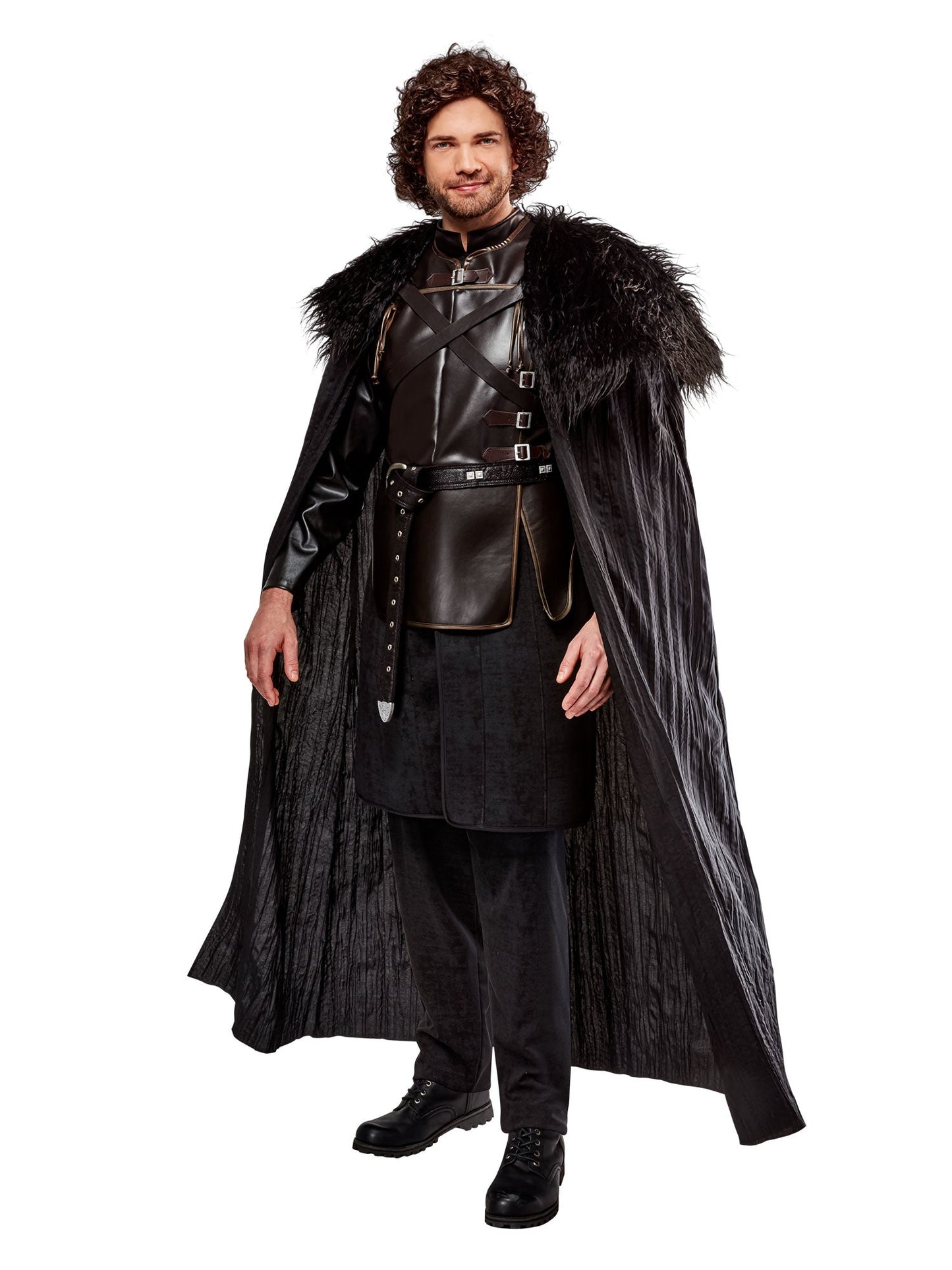 Free Shipping For Men's Game of Thrones Jon Snow Costume