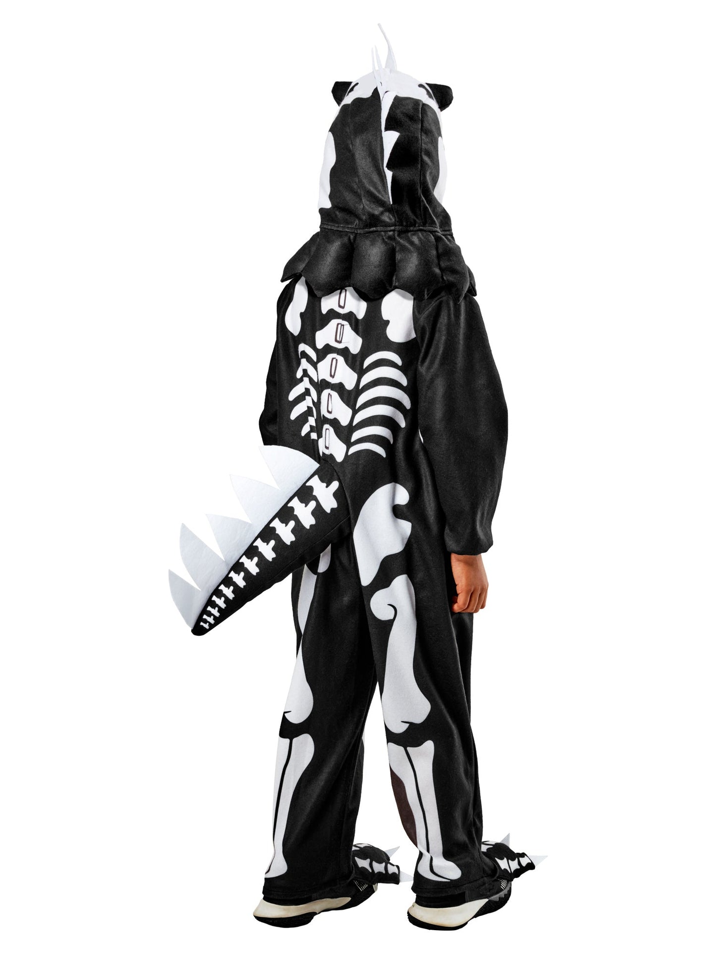 Free Shipping For Boys' Skelesaurus Rex Glow in the Dark Costume with Sound for Toddlers