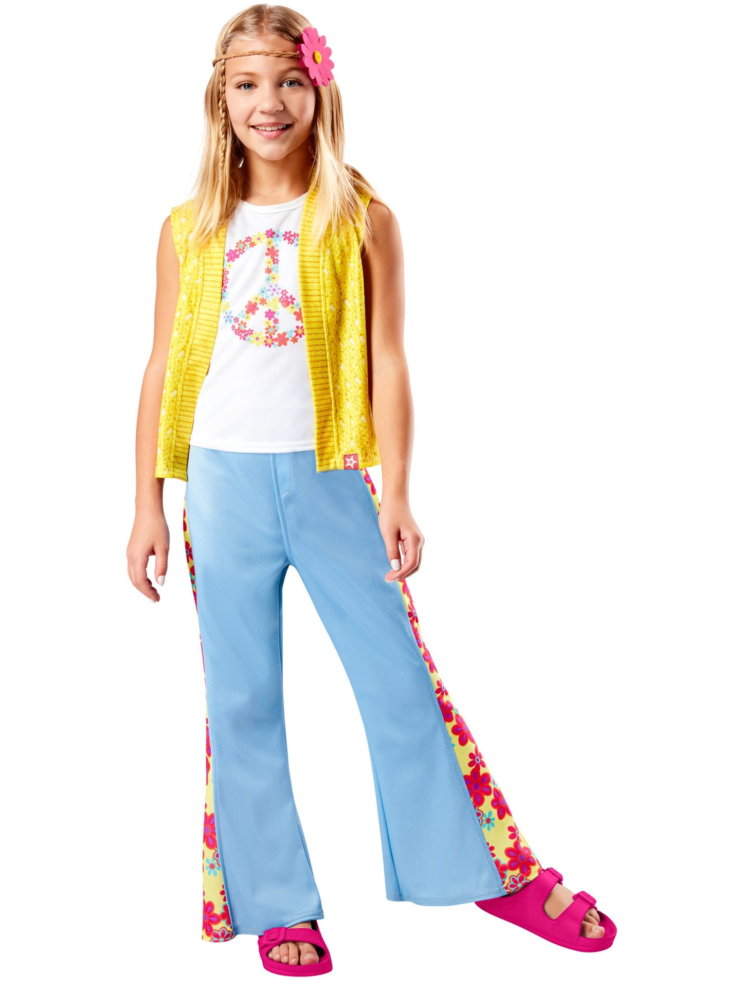 Free Shipping For Girls' American Girl Julie Albright Hippie Costume Set