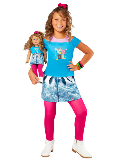 Free Shipping For Girls' American Girl Courtney Moore 80's Costume Set