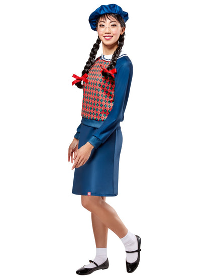 Free Shipping For Women's American Girl Molly McIntire Dress with Beret Costume Set