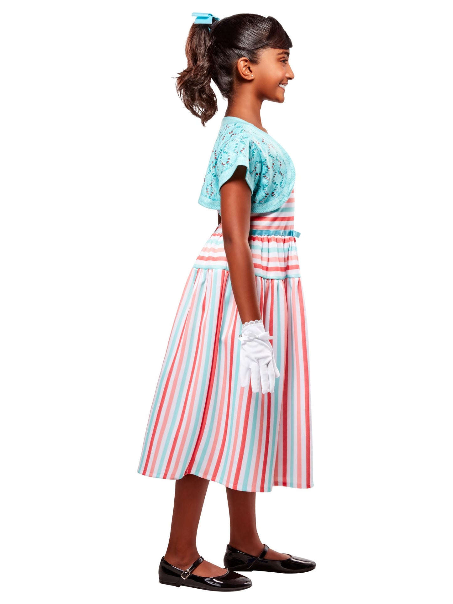 Free Shipping For Girls' American Girl Maryellen Larkin Dress with Shrug Costume Set