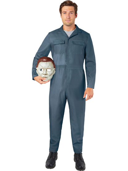 Free Shipping For Men's Halloween 2 Michael Myers Costume with Mask