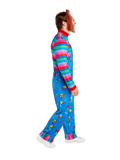 Free Shipping For Men's Child's Play 2 Chucky Costume with Mask