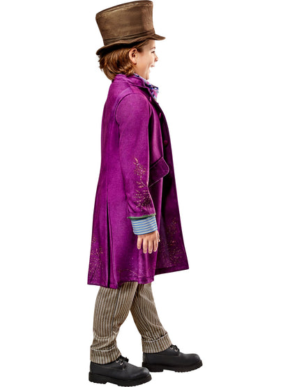 Free Shipping For Boys' Wonka Movie Willy Wonka Costume