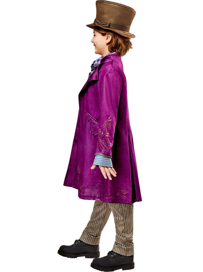 Free Shipping For Boys' Wonka Movie Willy Wonka Costume