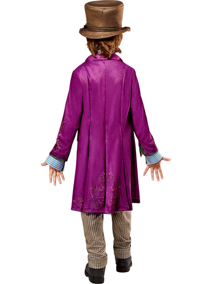 Free Shipping For Boys' Wonka Movie Willy Wonka Costume