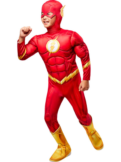 Free Shipping For Boys' Flash Muscle Chest Costume