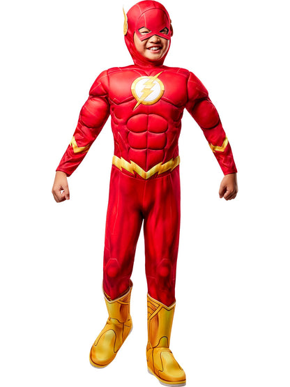 Free Shipping For Boys' Flash Muscle Chest Costume