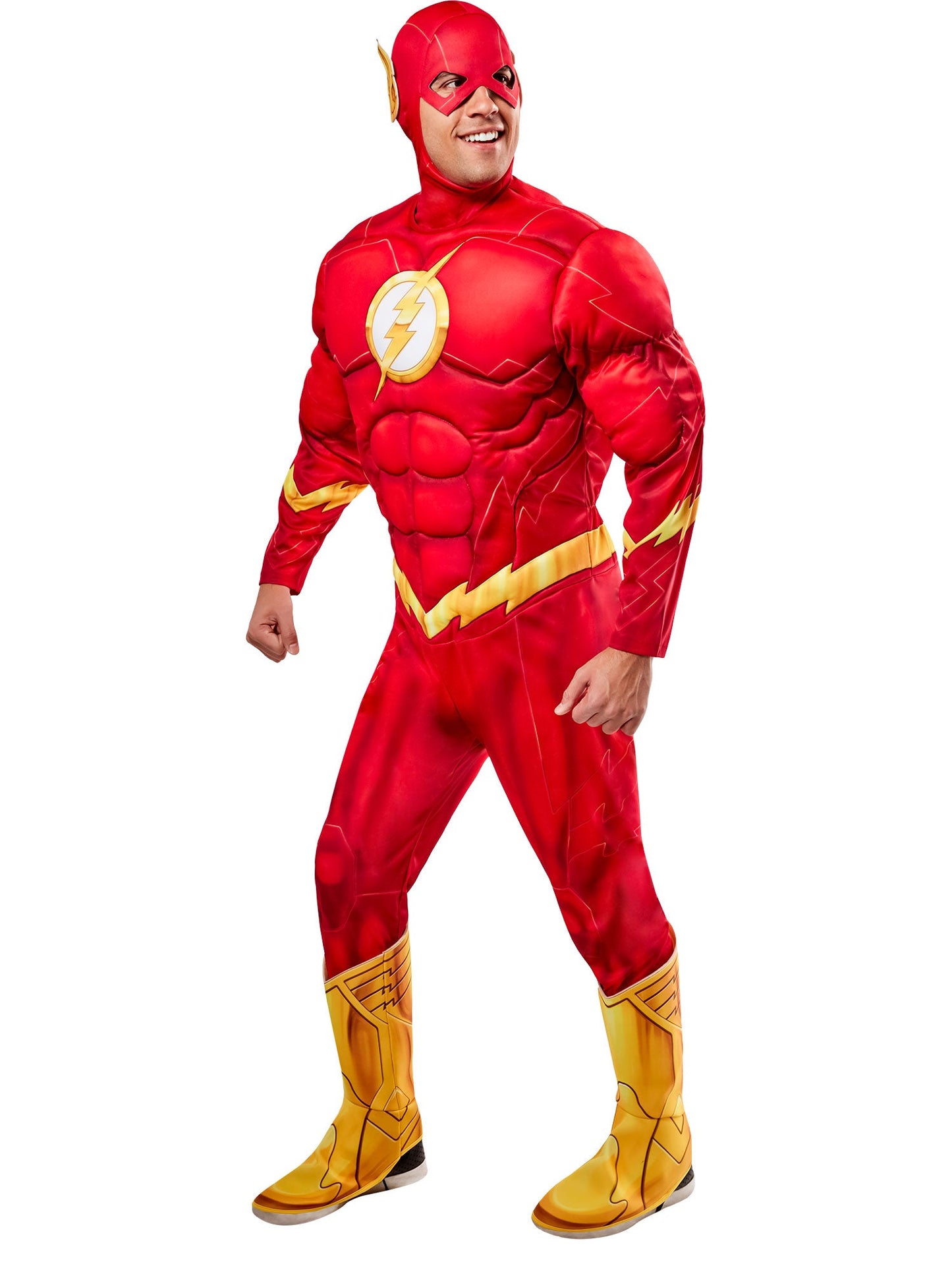 Free Shipping For Men's Flash Muscle Chest Costume