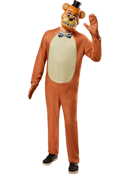 Free Shipping For Adult Five Nights at Freddy's Movie Freddy Costume with Mask