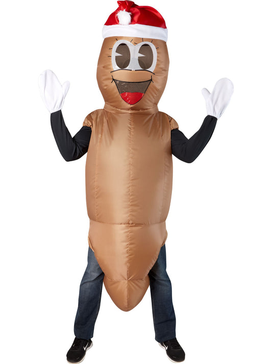 Free Shipping For Men's South Park Mr. Hanky Christmas Poo Inflatable Costume