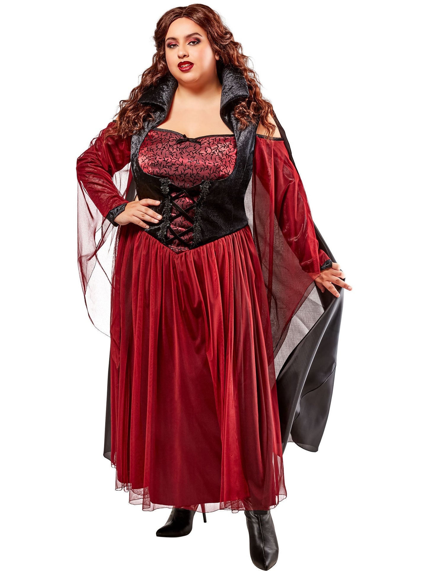 Free Shipping For Women's Plus Size Vampiress Costume