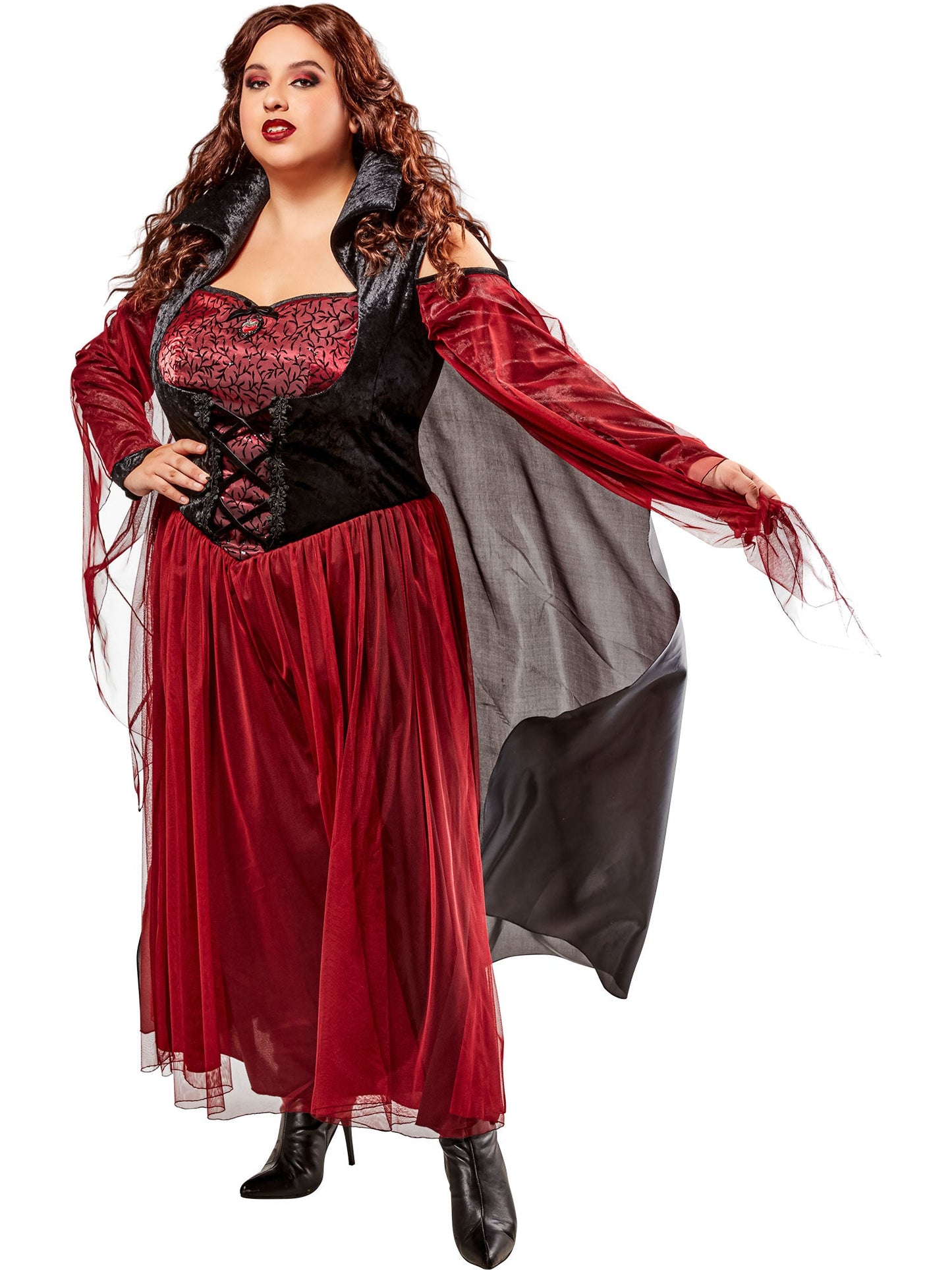 Free Shipping For Women's Plus Size Vampiress Costume