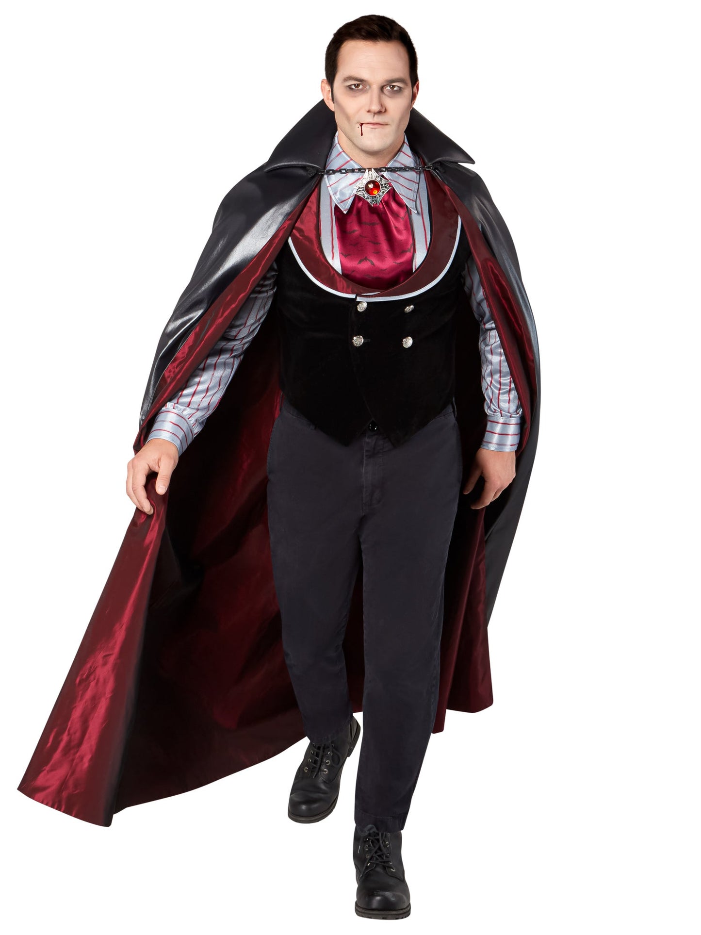 Free Shipping For Men's Vintage Vampire Costume