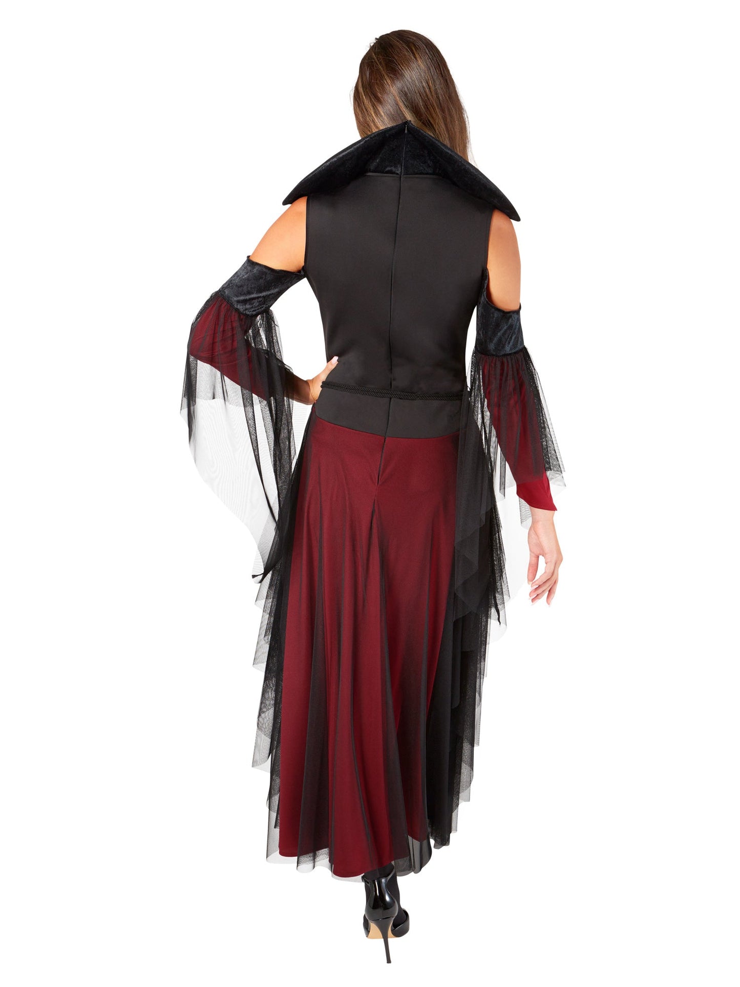 Free Shipping For Women's Red Vintage Vampiress Costume