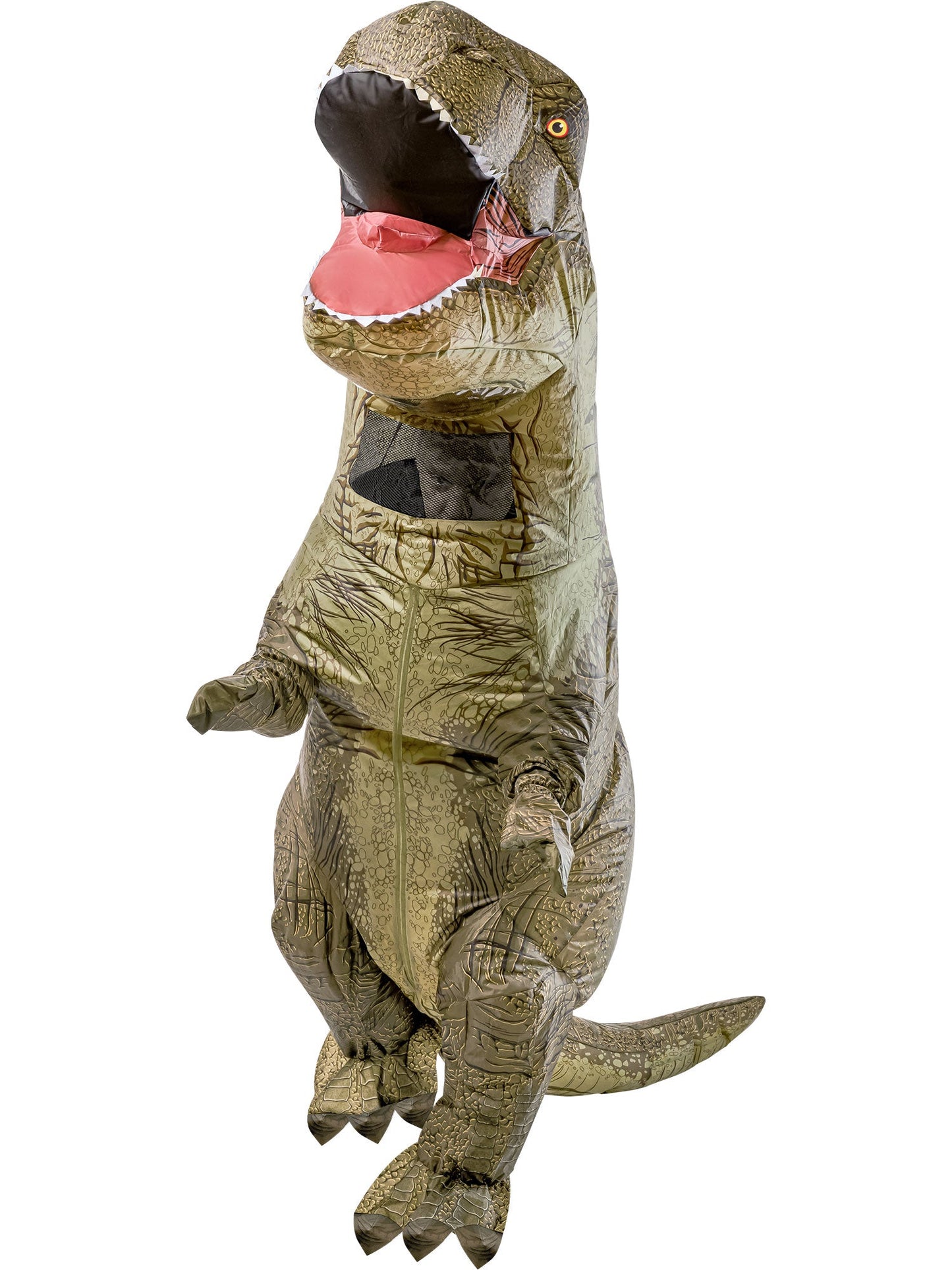 Free Shipping For Adult Jurassic World T-Rex Inflatable Costume with Sound