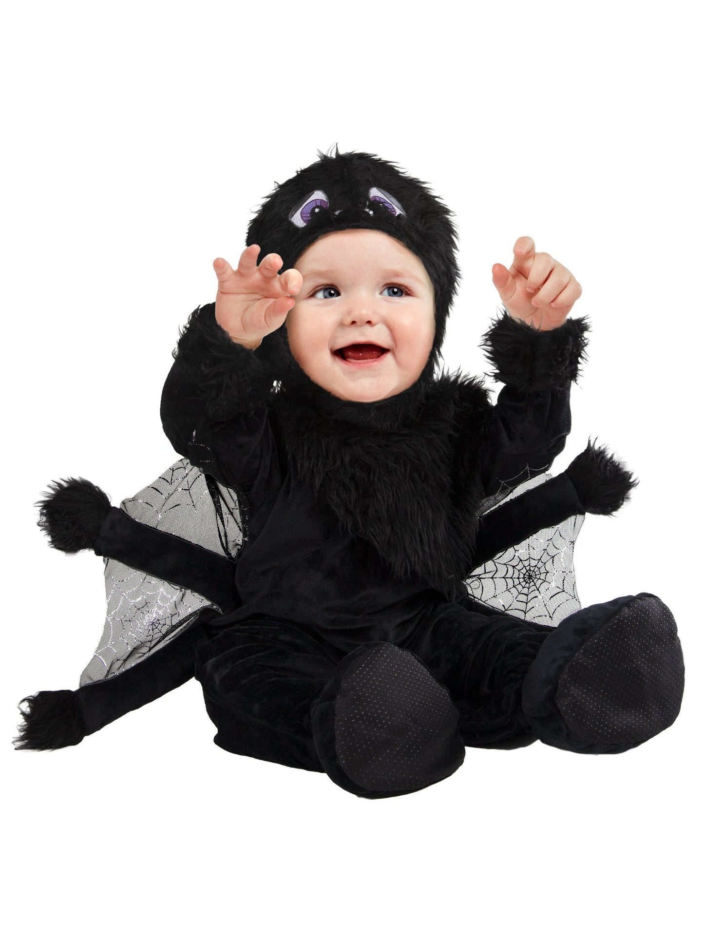 Free Shipping For Silly Black Spider Costume for Infants