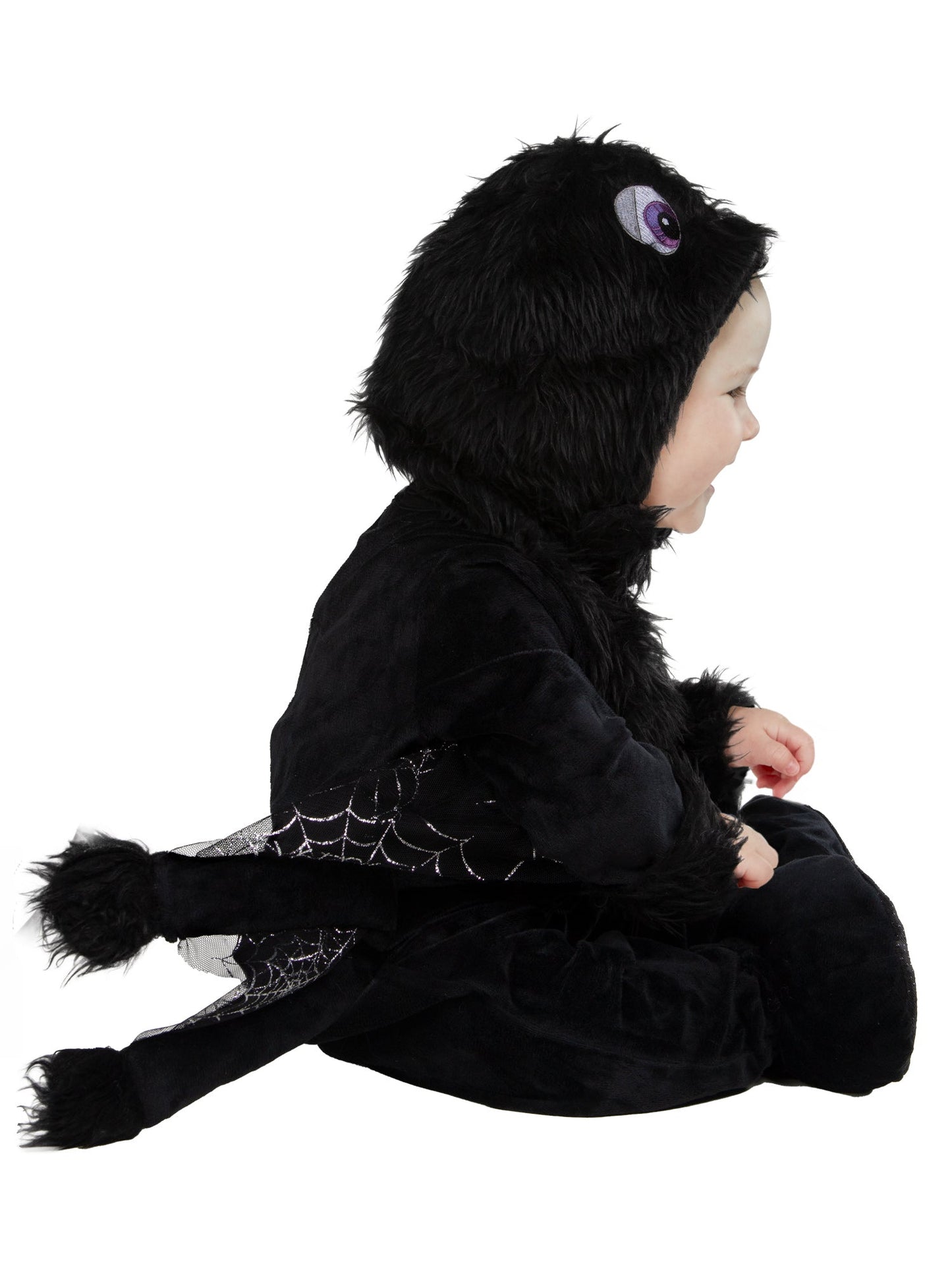 Free Shipping For Silly Black Spider Costume for Infants