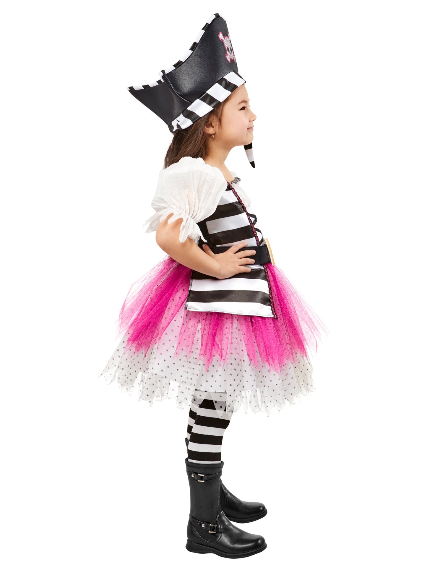 Free Shipping For Girls' Posh Little Pirate Girl Costume for Toddlers