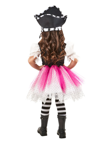 Free Shipping For Girls' Posh Little Pirate Girl Costume for Toddlers