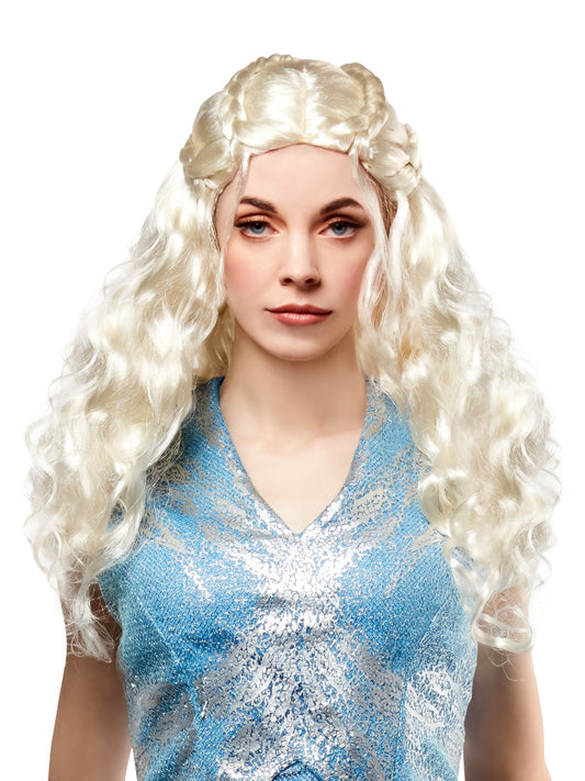 Free Shipping For Women's Game of Thrones Daenerys Targaryen Blonde Wig