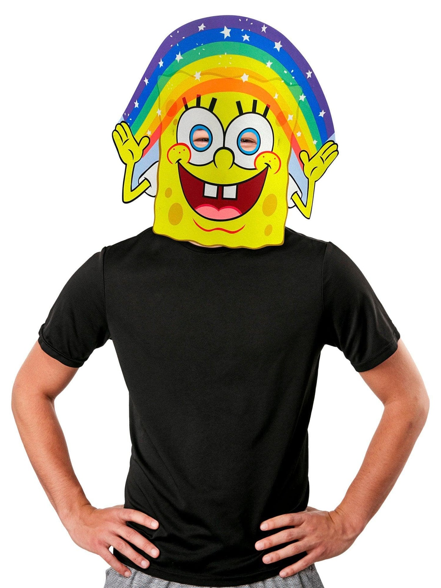 Free Shipping For Adult Rainbow SpongeBob SquarePants Imagination Mask