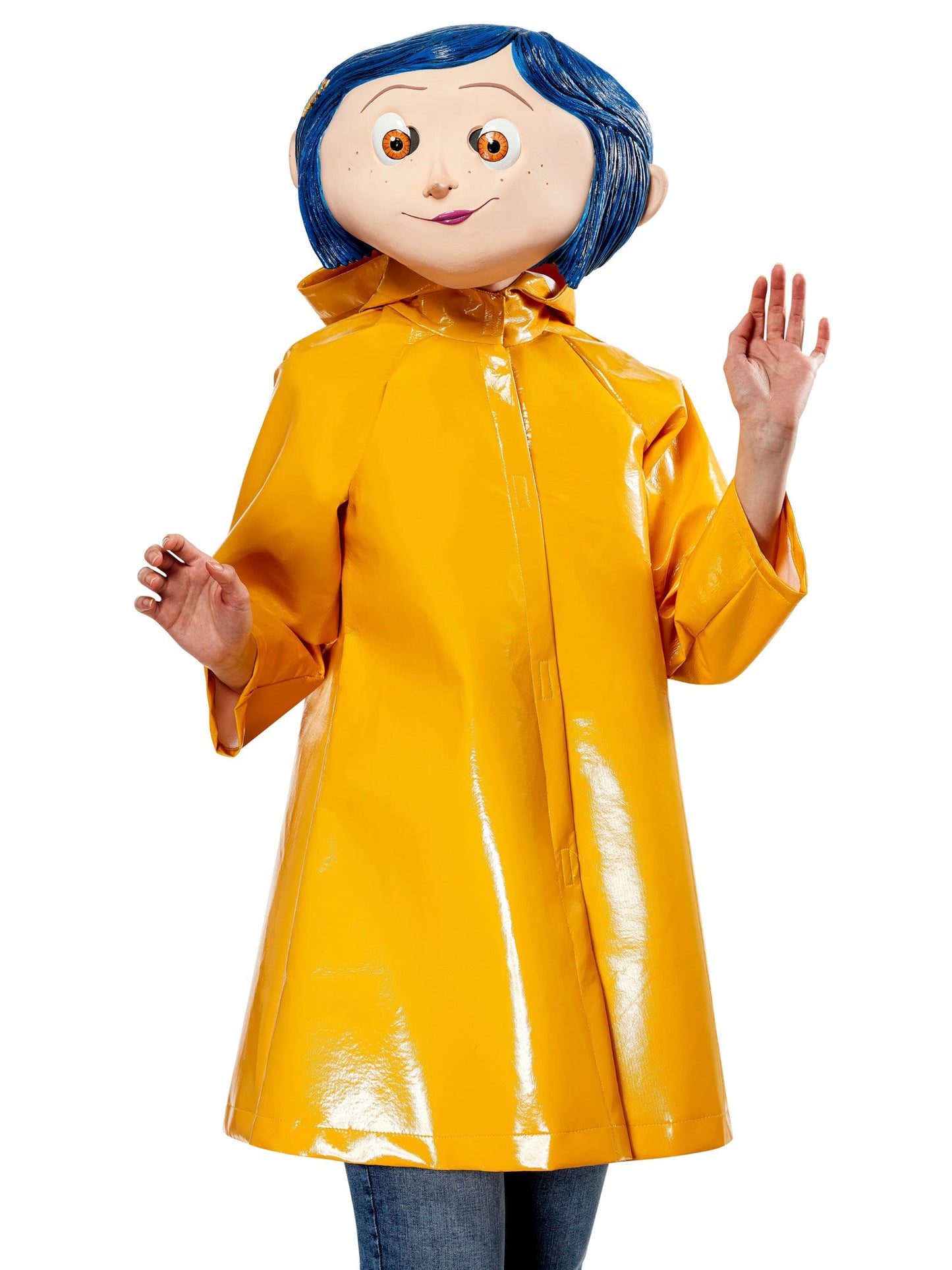 Free Shipping For Women's Coraline Overhead Latex Mask