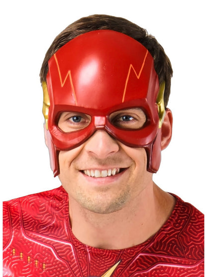 Free Shipping For Men's DC Comics The Flash Half Mask