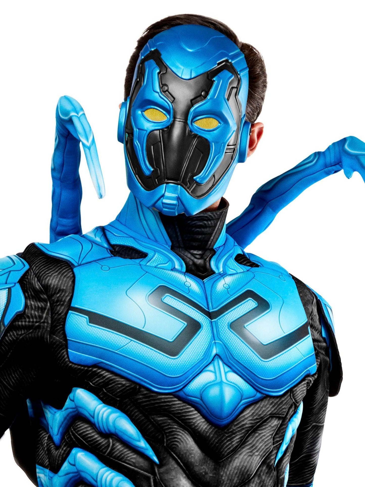 Free Shipping For Adult DC Comics Blue Beetle Half Mask