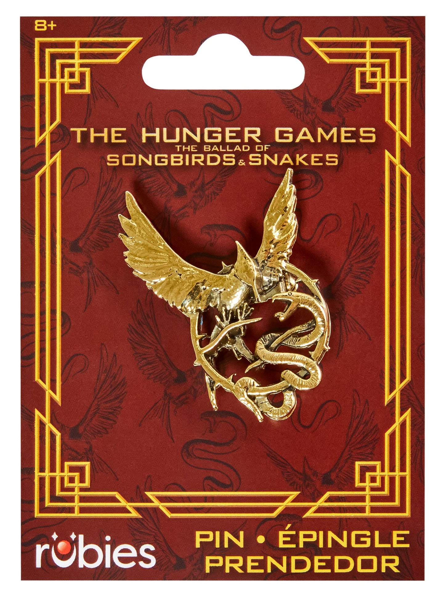 Free Shipping For Adult Hunger Games Ballad Of Songbirds And Snakes Pin