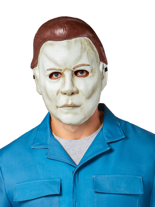 Free Shipping For Men's Halloween 2 Michael Myers Half Vacuform Mask